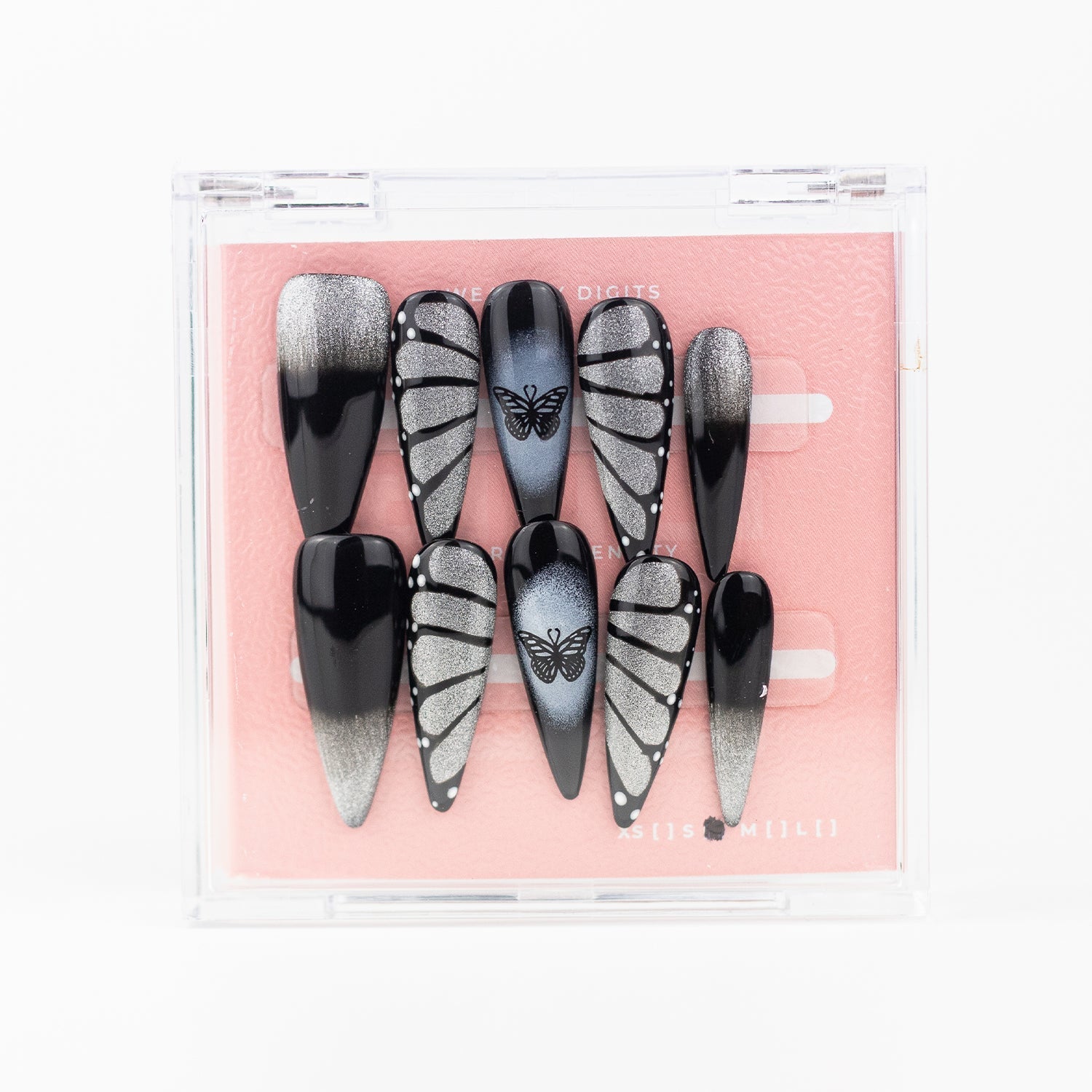 #2147 – Black Butterfly | Almond