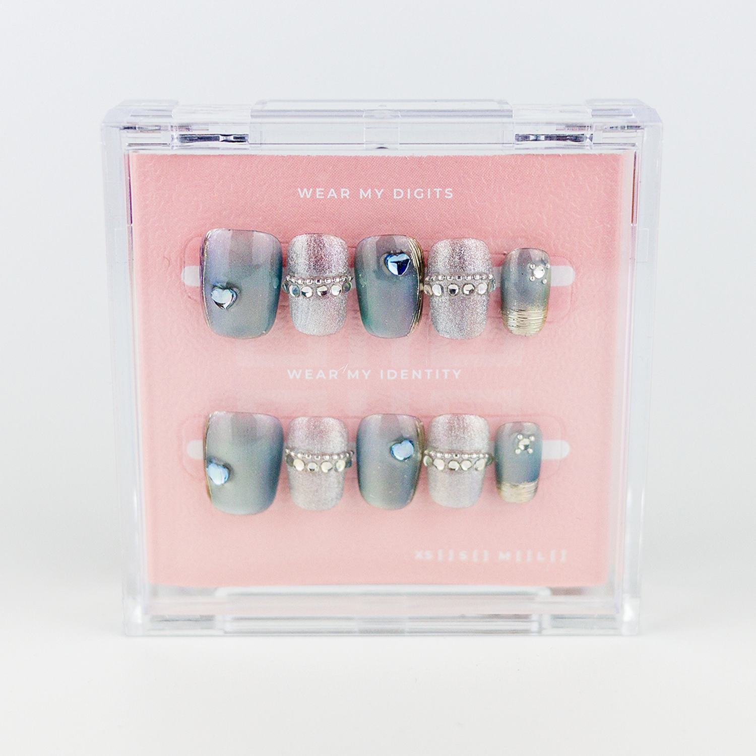 #1719 – Blue Valentine | Medium, Round