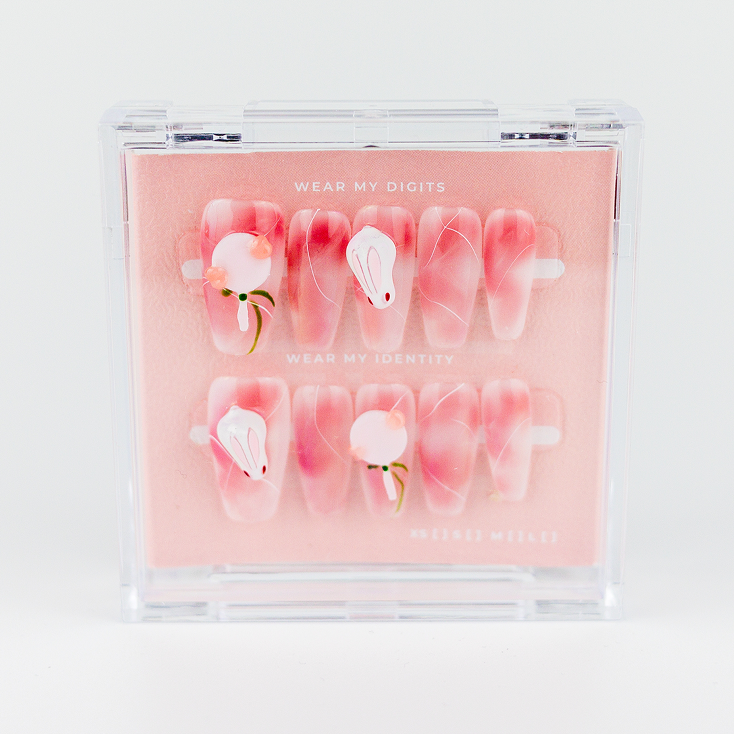 #1600 – Bubblegum Bunny | Long, Coffin