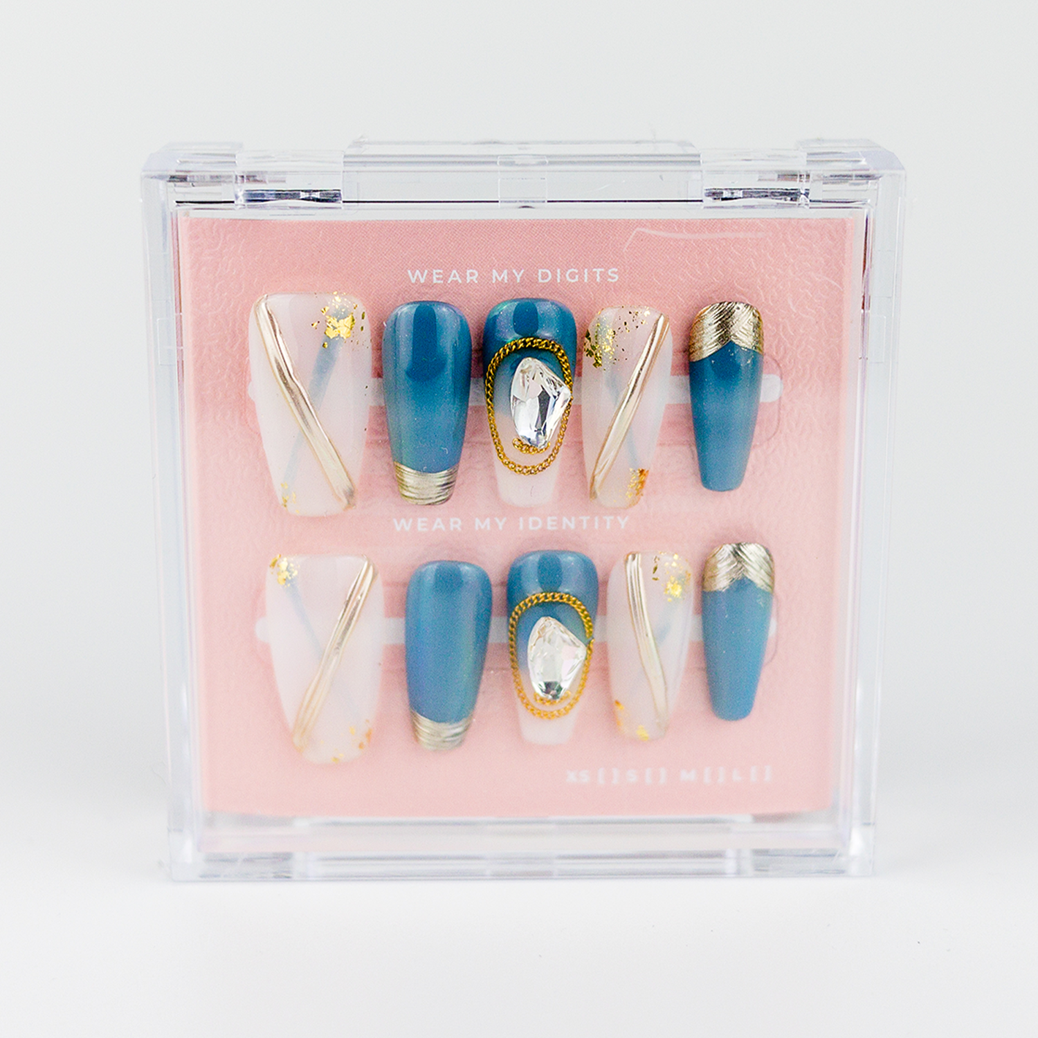 #750 – Cleopatra Crown | Long, Coffin