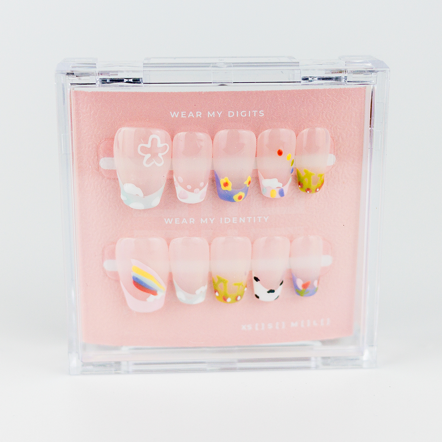 #1631 – Dreamy Garden | Medium, Squaoval