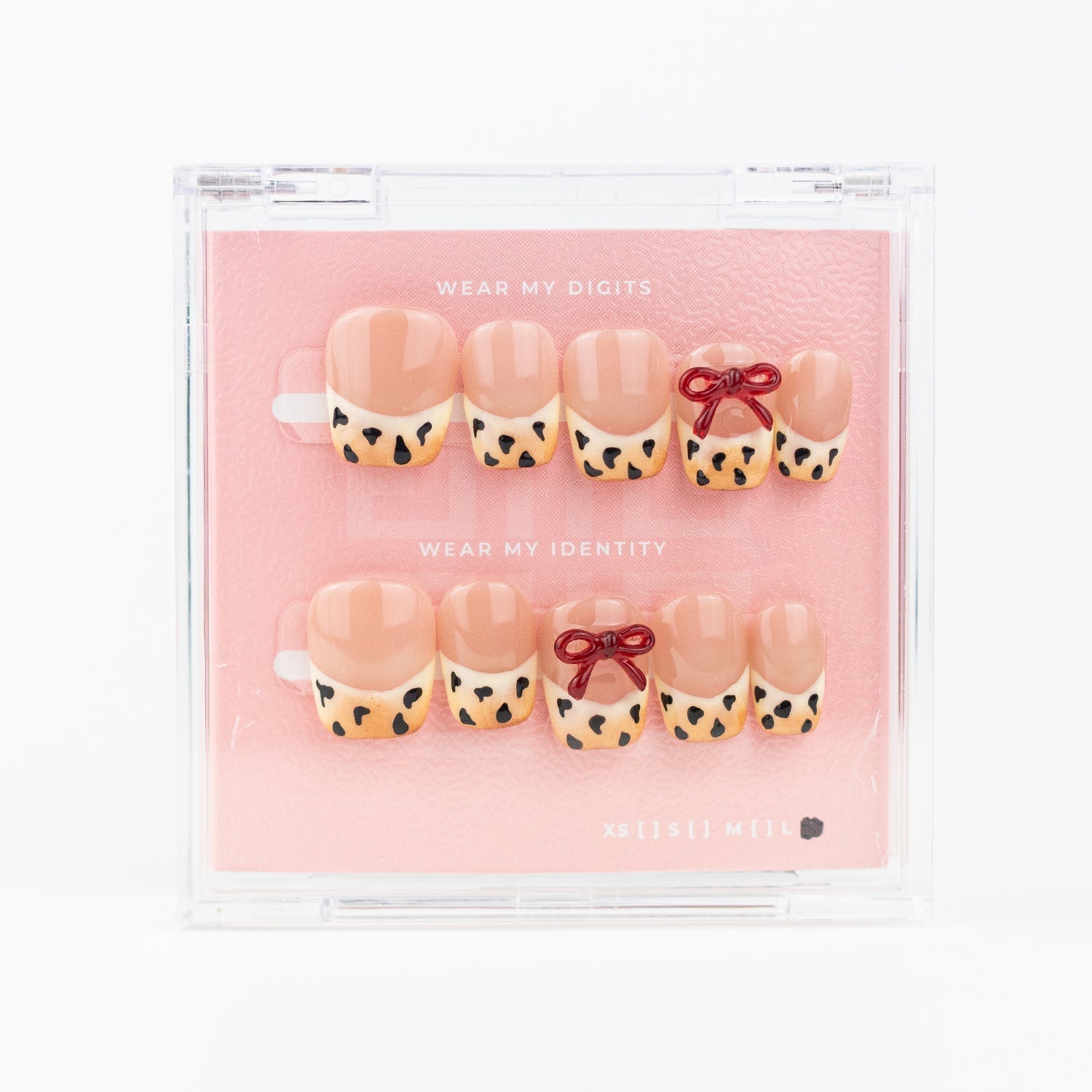 #2388 – French Leopard | Short, Squaoval