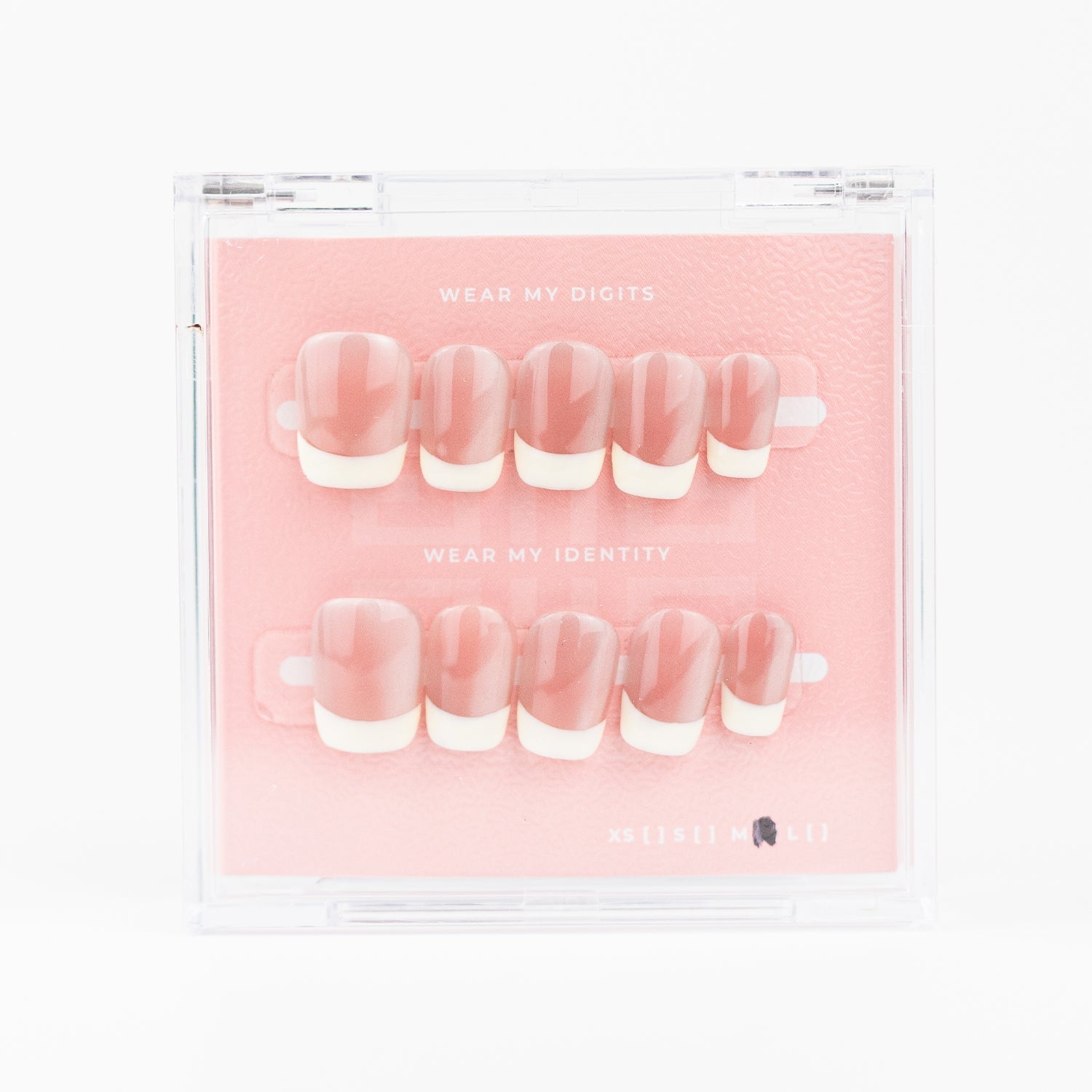 #527 – French Tips | Medium, Squaoval