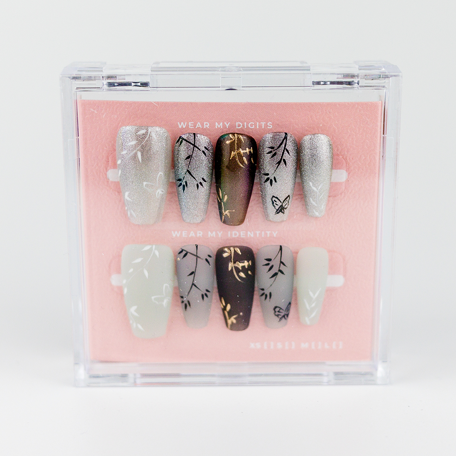 #1477 – Obsidian Bloom | Long, Coffin