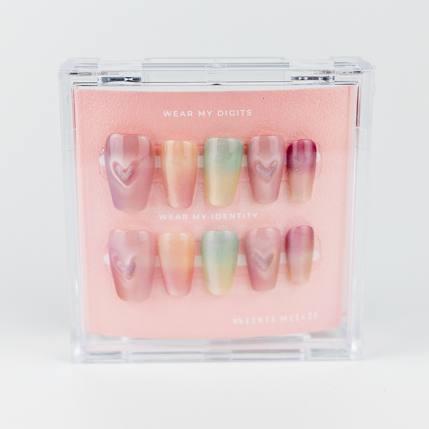 #2056 – Patel Heart | Long, Coffin