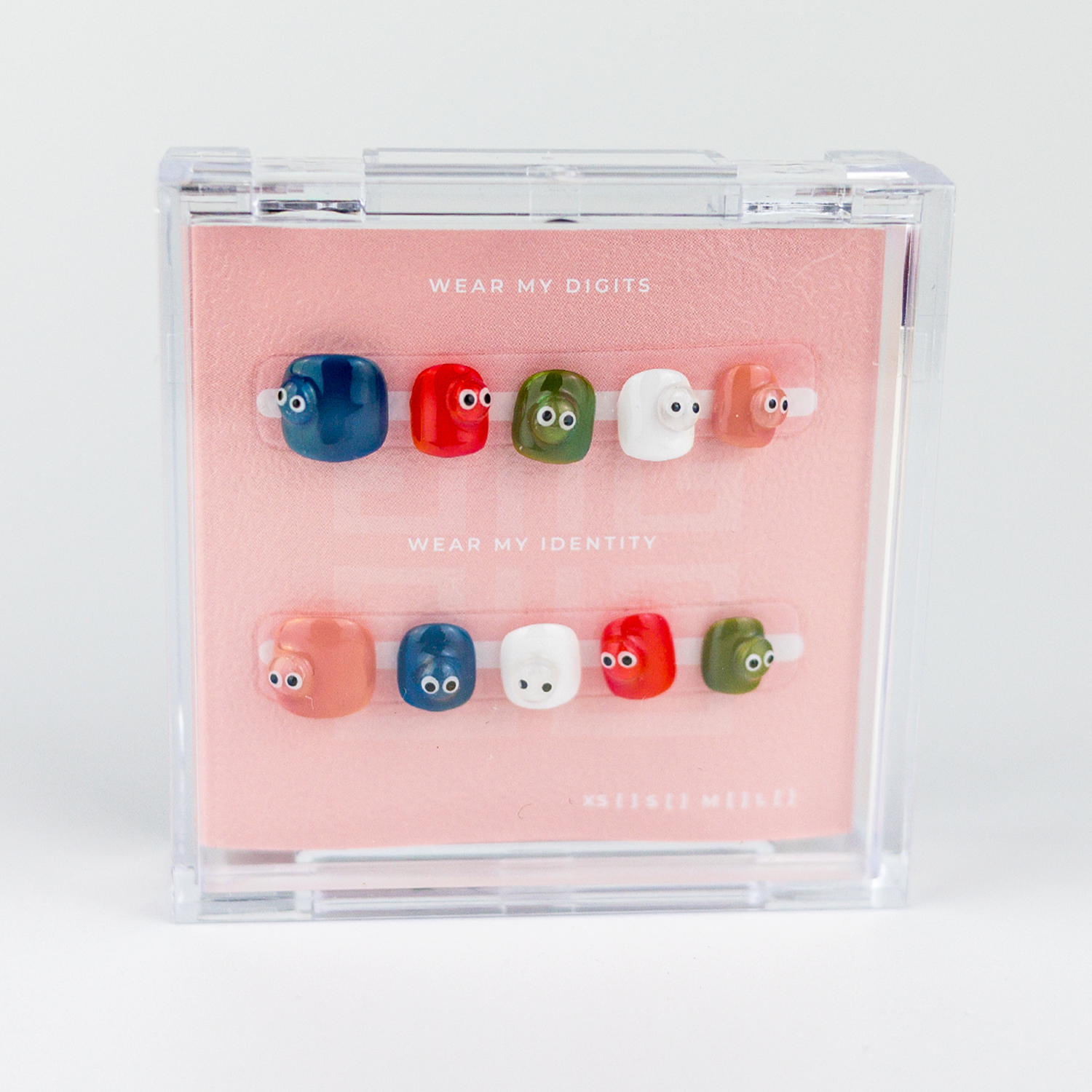 #C49 – Peep Pop | Children, Reusable Ready-to-Wear Nails