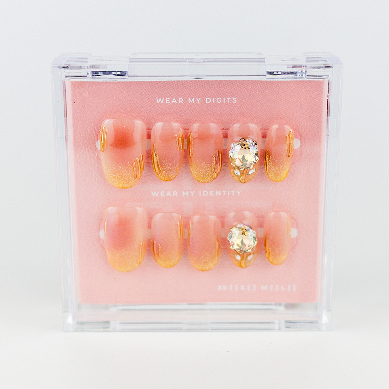 #2400 – Pink Oasis | Long, Round