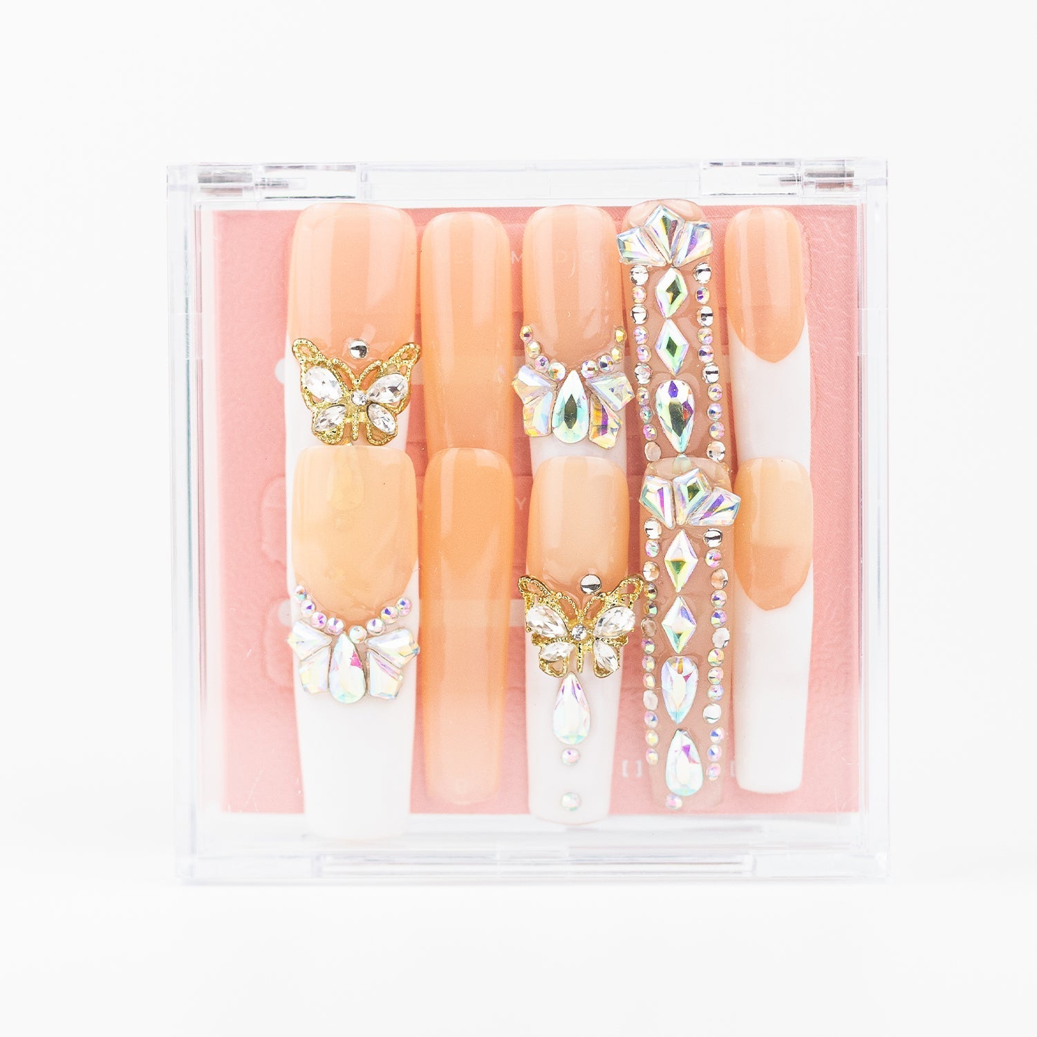 #2015 – Posh Princess | Long, Square Reusable Ready-to-Wear Nails