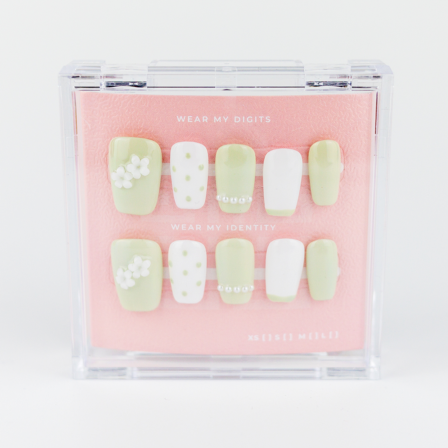 #5 – Softgirl Green | Short, Coffin