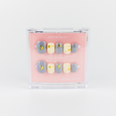 #1729 – Celestial Sky | Medium, Squaoval Reusable Ready-to-Wear Nails