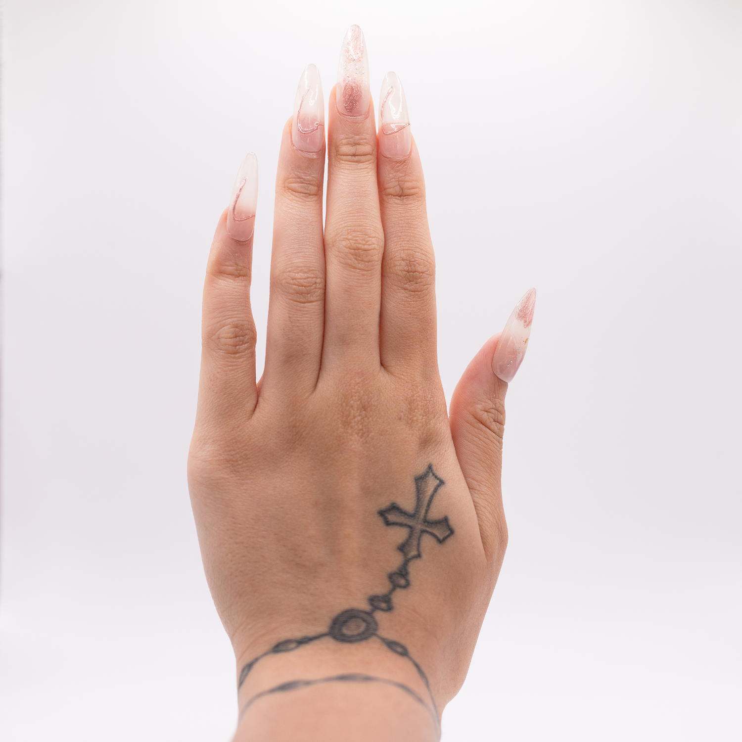 #1937 – Shine &amp; Clear | Long, Oval Reusable Ready-to-Wear Nails