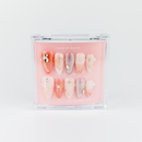 #1947 – Glitter Breeze | Medium, Oval Reusable Ready-to-Wear Nails