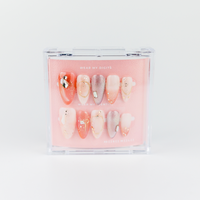 #1947 – Glitter Breeze | Medium, Oval Reusable Ready-to-Wear Nails