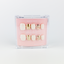 #2052 – Luxe Sheen | Short, Squaoval Reusable Ready-to-Wear Nails