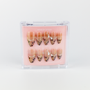 #2102 – Roaring Luxe | Medium, Oval Reusable Ready-to-Wear Nails