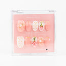 #214 – Pink Sonata | Medium, Oval Reusable Ready-to-Wear Nails