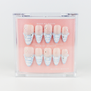 #2167 – Soft Venom | Long, Almond Reusable Ready-to-Wear Nails