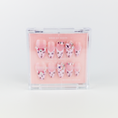 #2393 – Glitter Prowl | Medium, Oval Reusable Ready-to-Wear Nails