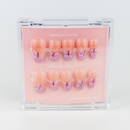 #2416 – Blush Wing | Medium, Squaoval