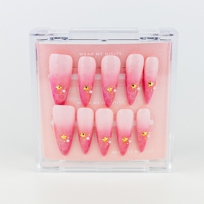 #2443 – Aurelia Pink | Long, Stiletto