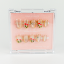 #2455 – Tulip Bloom | Medium, Square Reusable Ready-to-Wear Nails