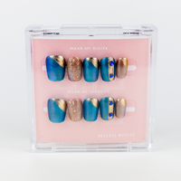 #2473 – Aqua Luxe | Medium, Square