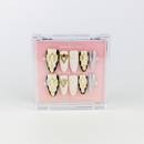 #2495 – Serpent Gold | Long, Almond Reusable Ready-to-Wear Nails