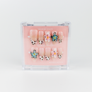 #2502 – Cheetah Chic | Medium, Oval Reusable Ready-to-Wear Nails