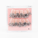 #2732 – Venom &amp; Virtue | Long, Coffin Reusable Ready-to-Wear Nails