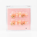 #360 – Gardenia | Medium, Square Reusable Ready-to-Wear Nails
