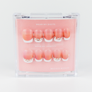 #759 – Pink Allure | Short, Square Reusable Ready-to-Wear Nails