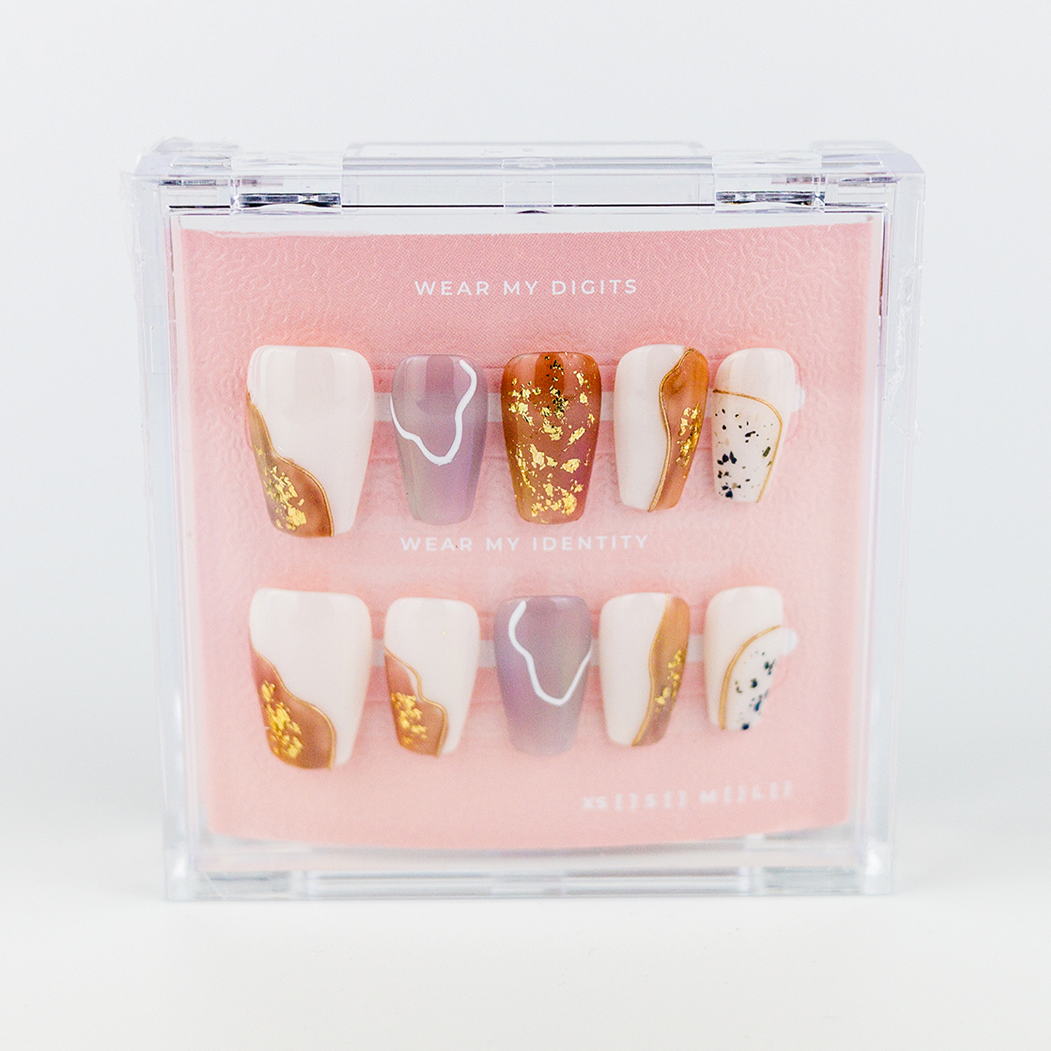 #88 – Toffee Marble | Medium, Coffin