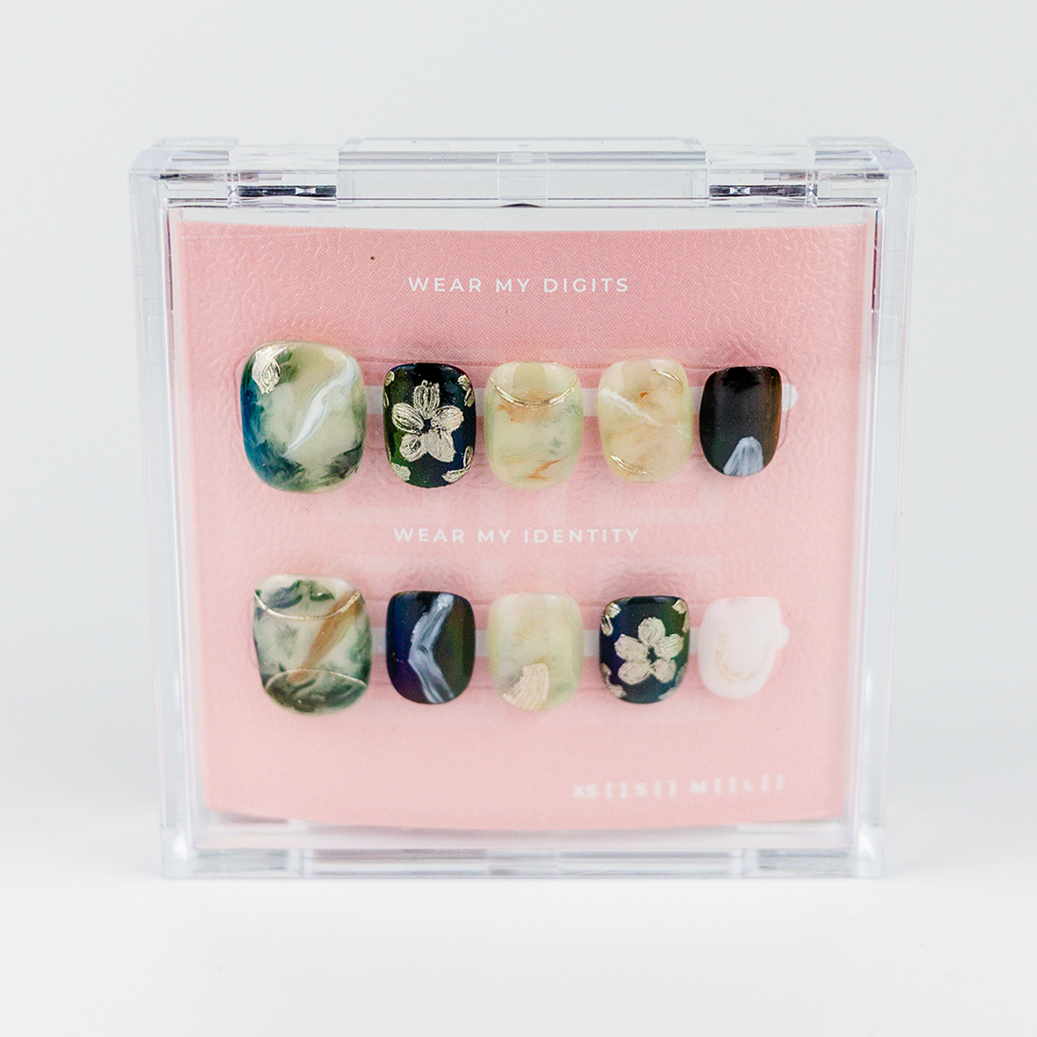 #2069 – Eclipsed Orchid | Short, Round