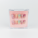 Buy Thankyou Next press on nails in Coffin shape, Holiday, Casual, Party theme, Multicolour colour and Medium length.
