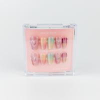 Buy Thankyou Next press on nails in Coffin shape, Holiday, Casual, Party theme, Multicolour colour and Medium length.
